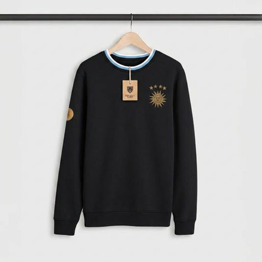 Buzo La Celeste Black Uruguay
