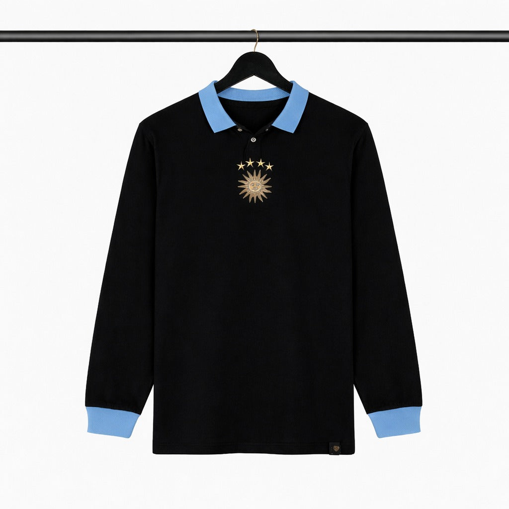 La Celeste Black Long Sleeves