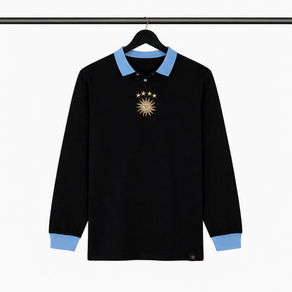La Celeste Black Long Sleeves