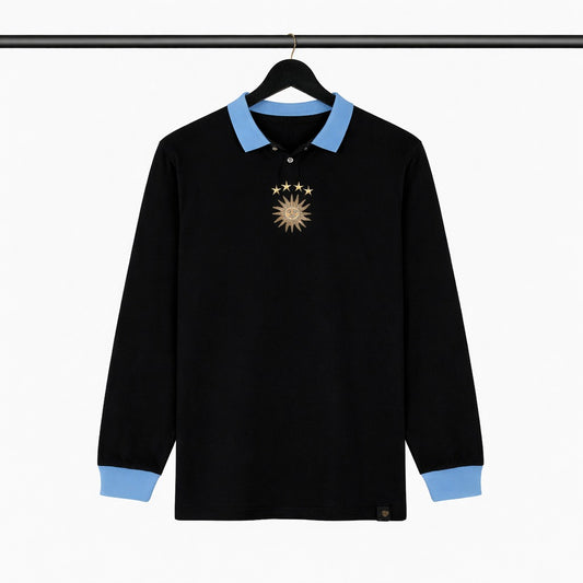 La Celeste Black Long Sleeves